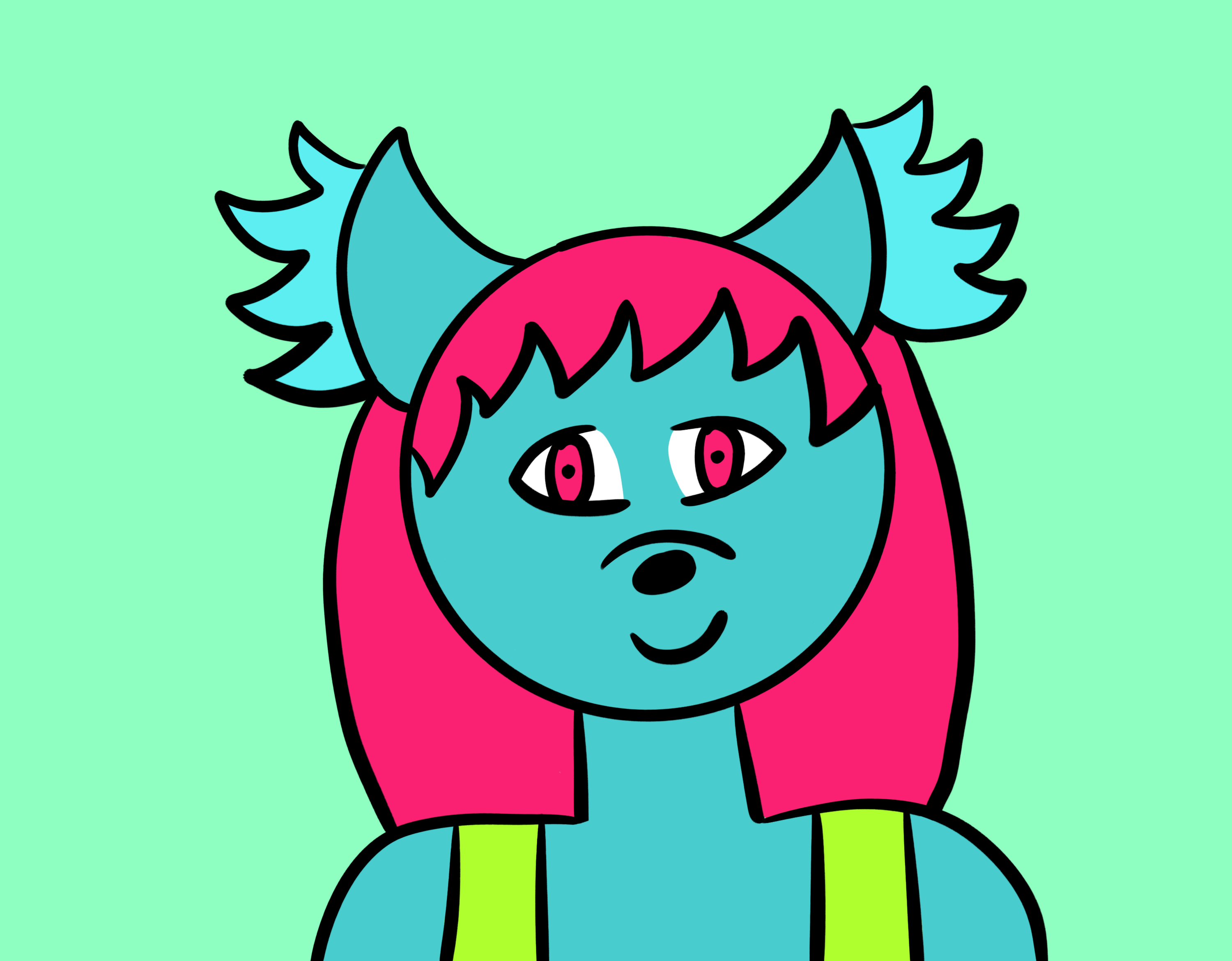 Super cute bust of Vihreääketty.